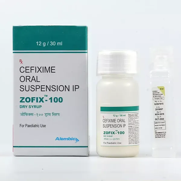 ZOFIX 100MG DRY SYP 30ML