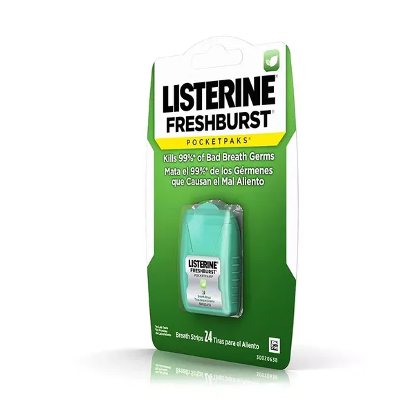 LISTERINE M/FR BURST STRIP 24PC-I