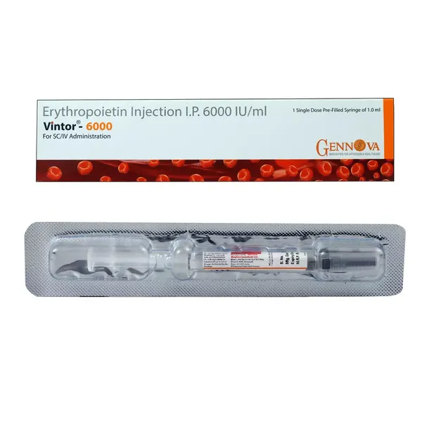 VINTOR 6000IU INJ PFS