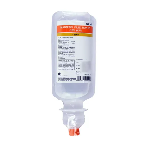 MANNITOL 20% 100ML I.V CLARIS