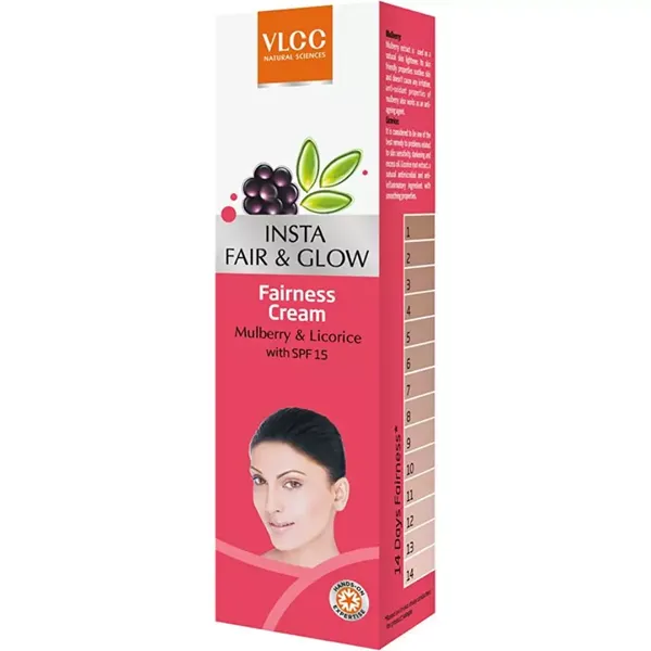 VLCC F/CRM FAIRNESS INSTA GLOW 25GM