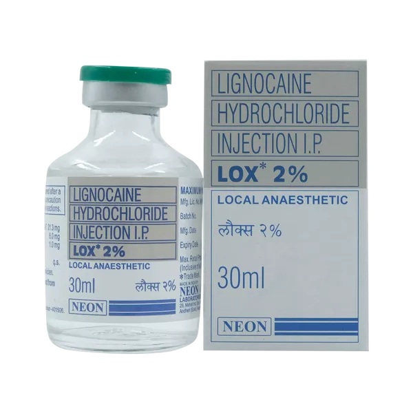 LOX 2% INJ 30ML VIAL