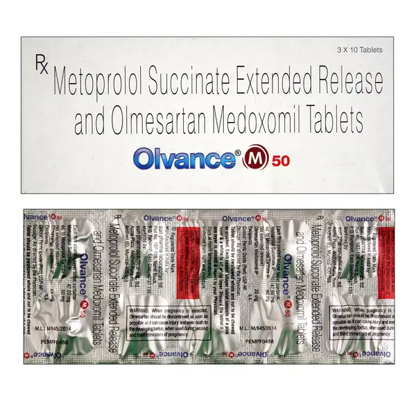OLVANCE-M 50MG 10TAB
