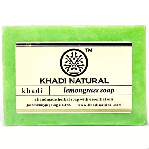 KHADI SOAP LEMONGRASS 125GM