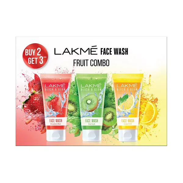 LAKME F/WASH CRM STRAWBERY 100GM