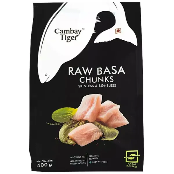 CAMBAY FISH BASA FILLET CHUNKS 400GM
