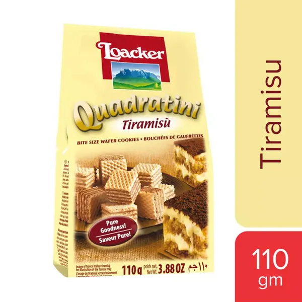 LOACKER BISC TIRAMISU 110GM