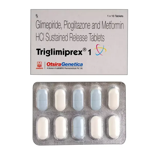 TRIGLIMIPREX 1MG 10TAB