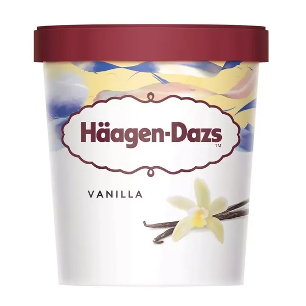 HAAGEN I/C VANILLA 473ML