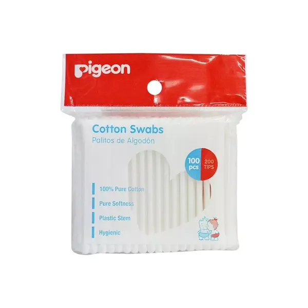 PIGEON COTTON SWABS 100PC