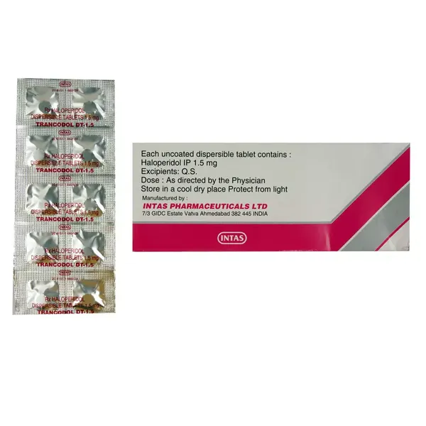 TRANCODOL-DT 1.5MG 10TAB