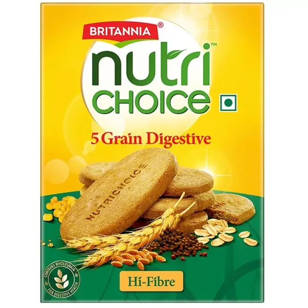BRIT BISC NUTRI 5GRAIN 200GM