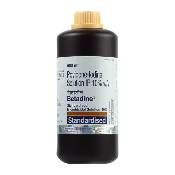 BETADINE 10% SOLN 500ML