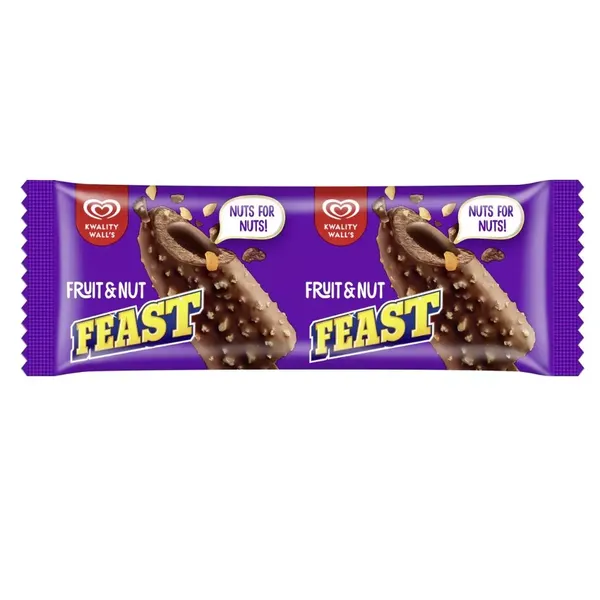 KW I/C STICK FEAST FRUIT/NUT 34GM