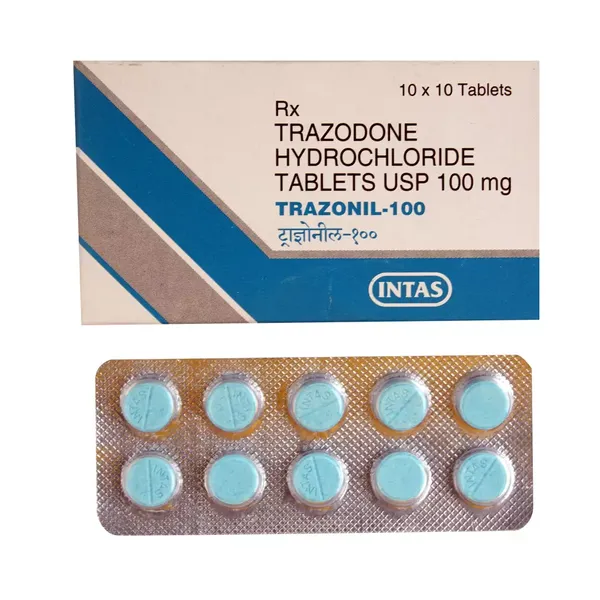 TRAZONIL 100MG 10TAB