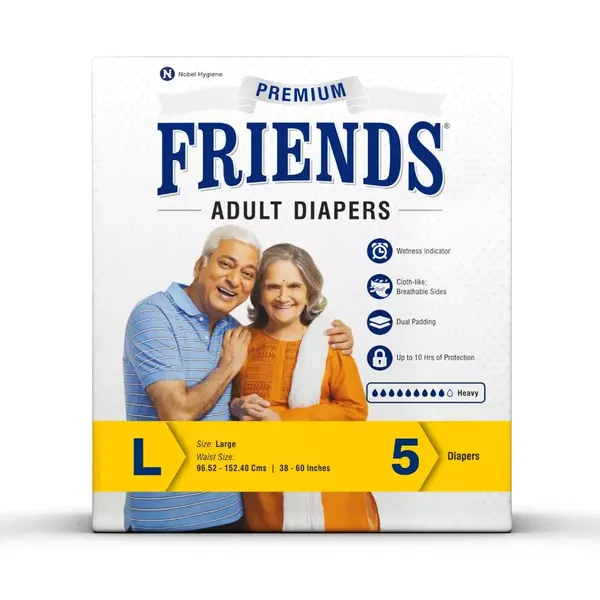 FRIENDS DIAP ADULT L 5PC