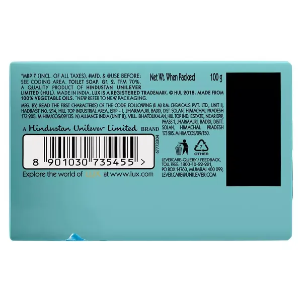 LUX SOAP FRESH SPLASH 100GM