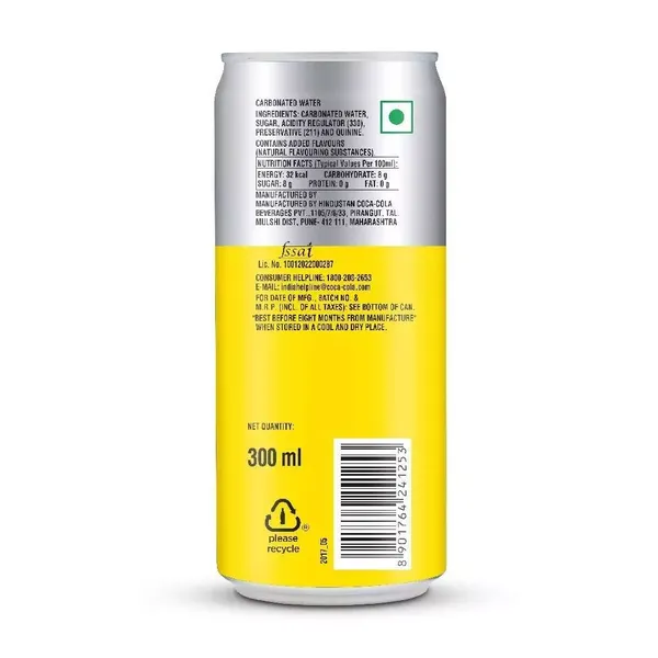 SCHWEPPES TONIC WATER 300ML