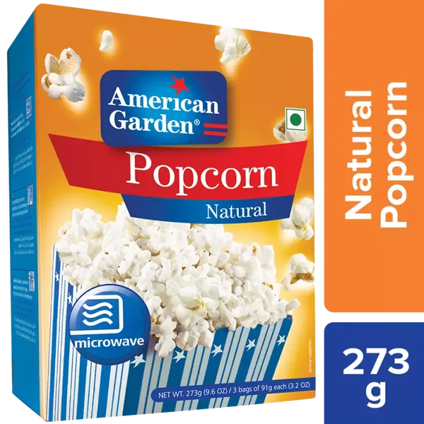 AMERICAN POPCORN MW NATURAL 273GM