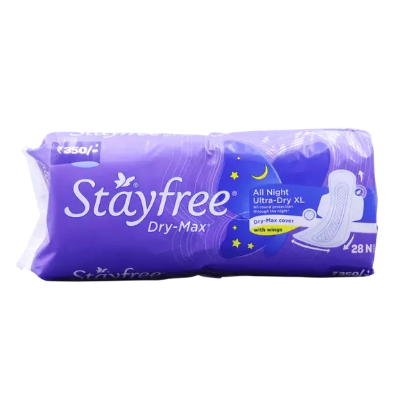 STAYFREE SA/PADS D/MAX ALL NIGHT 28PC