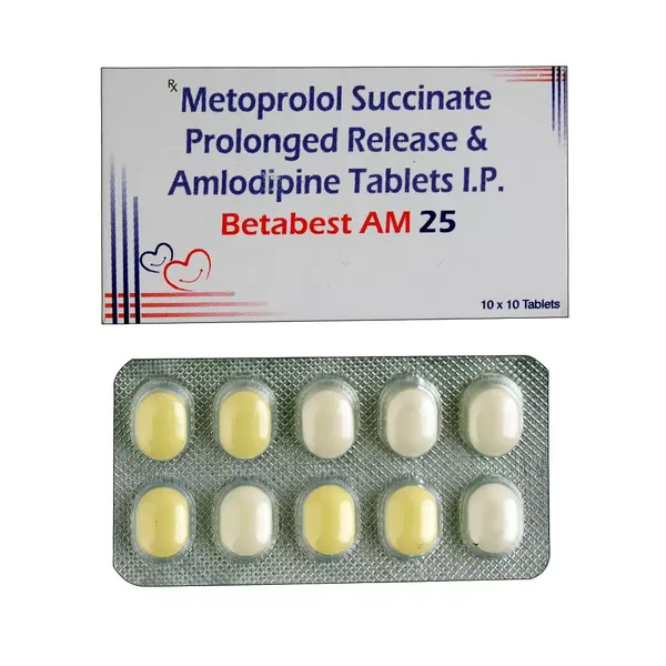 BETABEST-AM 25MG 10TAB