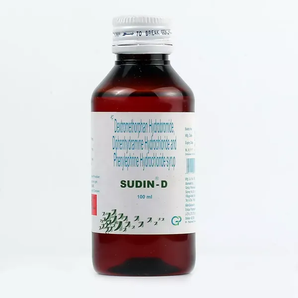 SUDIN-D COUGH SYP 100ML