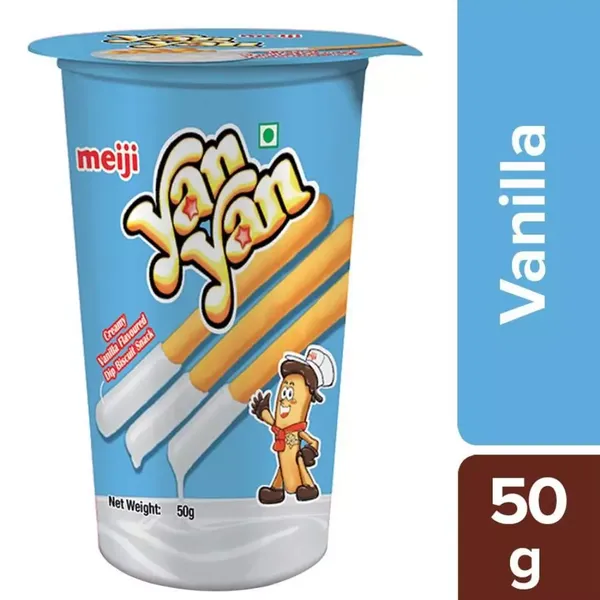 YAN YAN BISC STICK VANILLA 50GM