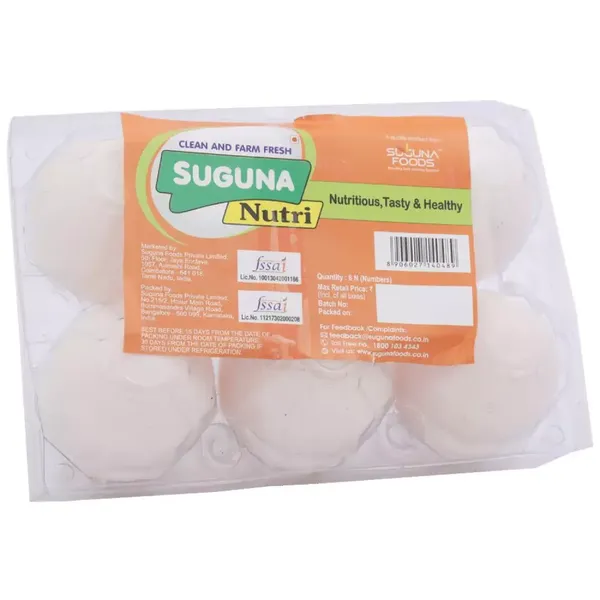 SUGUNA EGGS 6PC