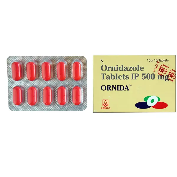 ORNIDA 500MG 10TAB