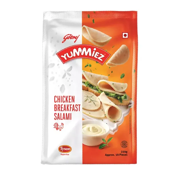 YUMMIEZ CHI SALAMI PLAIN 250GM