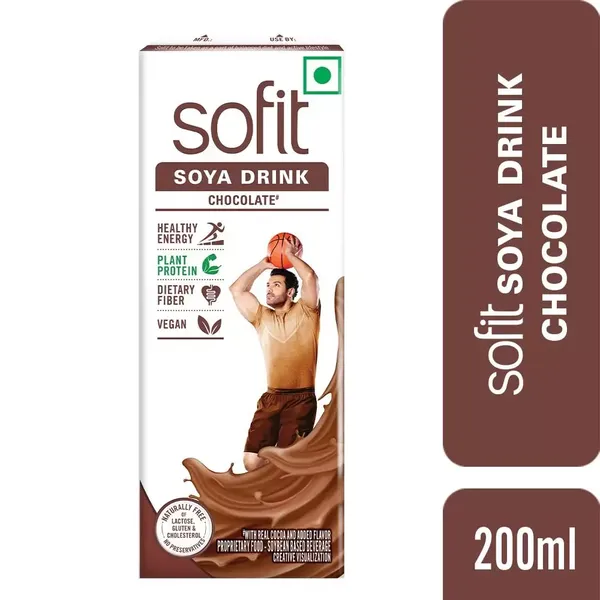 SOFIT SOYA MILK CHOC 200ML