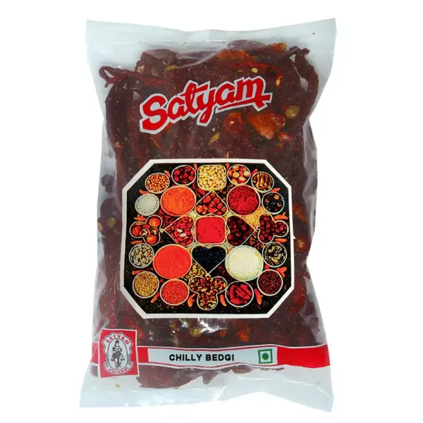 CHILLI BEDGI SATYAM 100GM