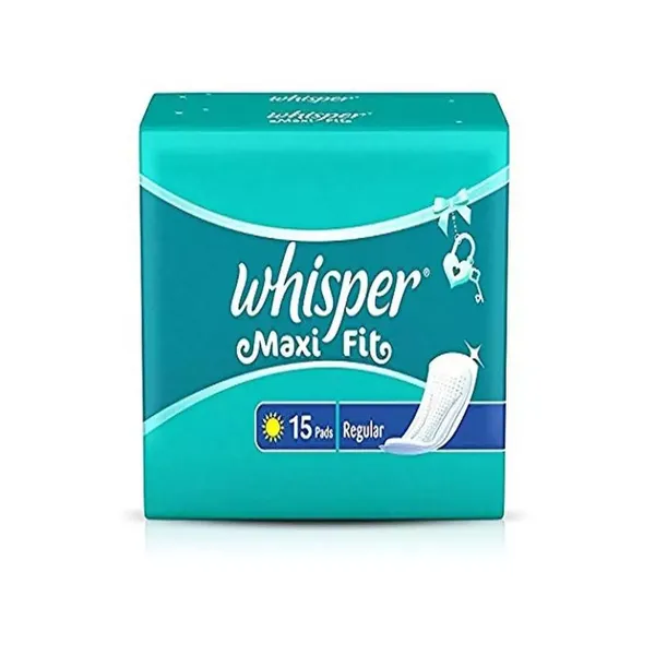 WHISPER SA/PADS MAXI REG 15PC