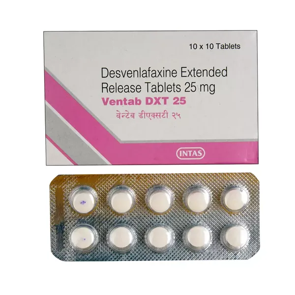 VENTAB-DXT 25MG 10TAB