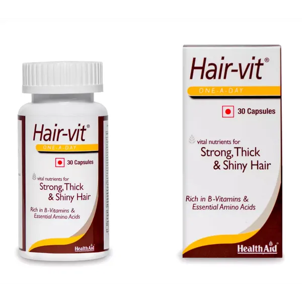 HEALTH AID HAIR-VIT 30CAP