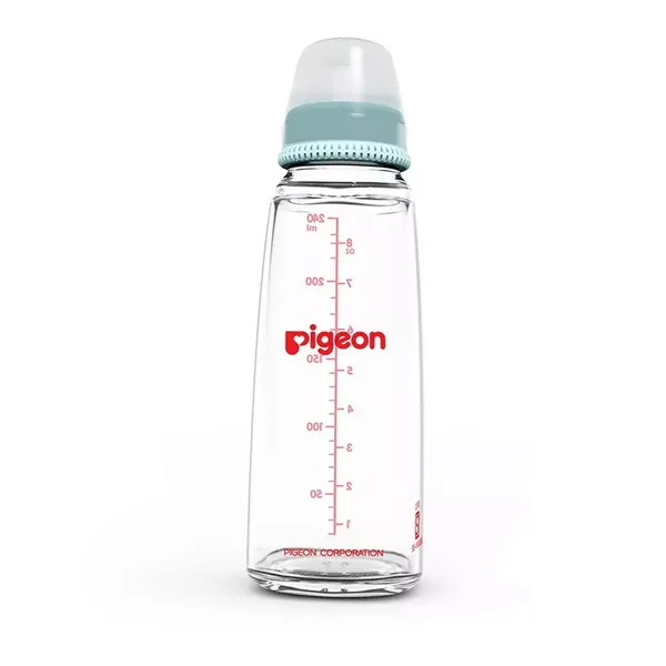 PIGEON GLASS BOTT 240ML