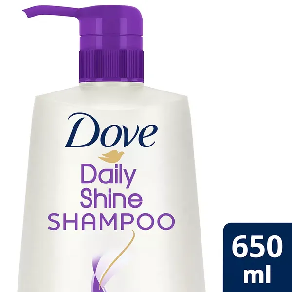 DOVE SHMP DAILY SHINE NUTRITIVE SLN 650M