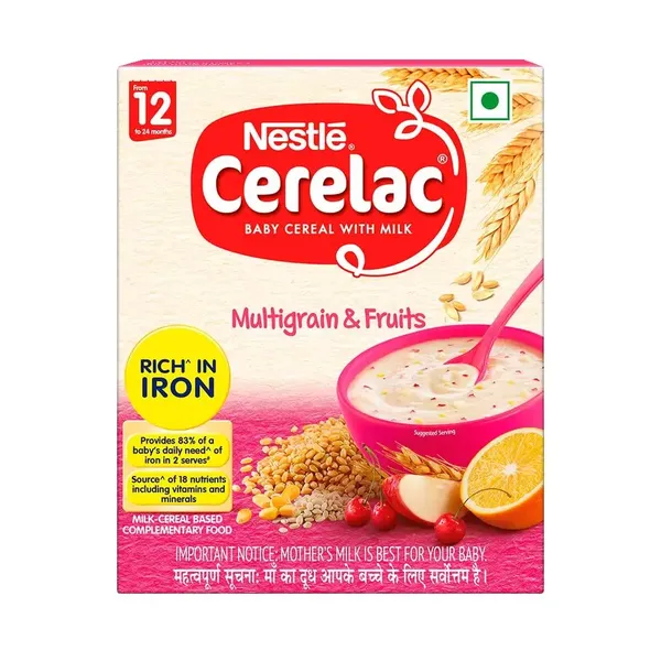 CERELAC STG4 MULTIGRAIN &amp; FRUITS 300GM