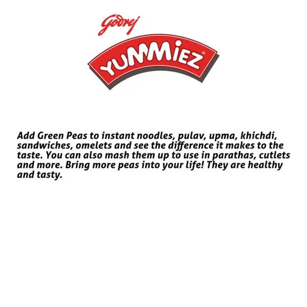 GREEN PEAS YUMMIEZ 500GM