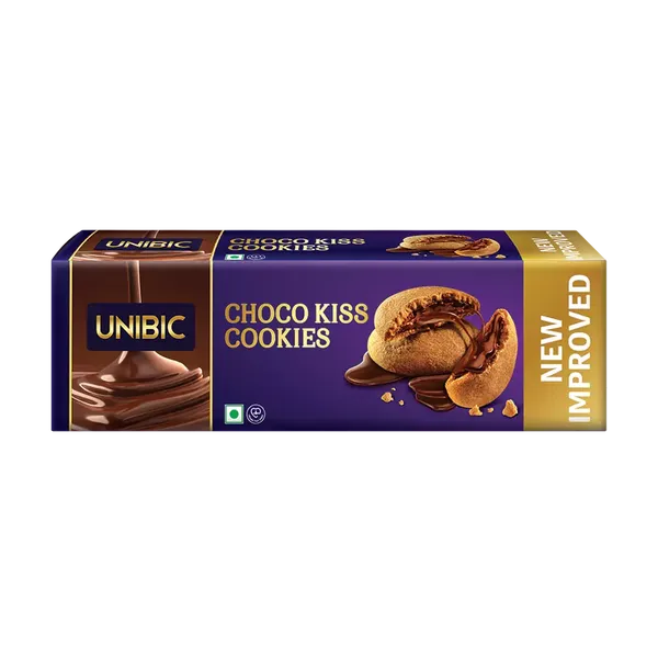 UNIBIC COOKIES CHOCO KISS 75GM
