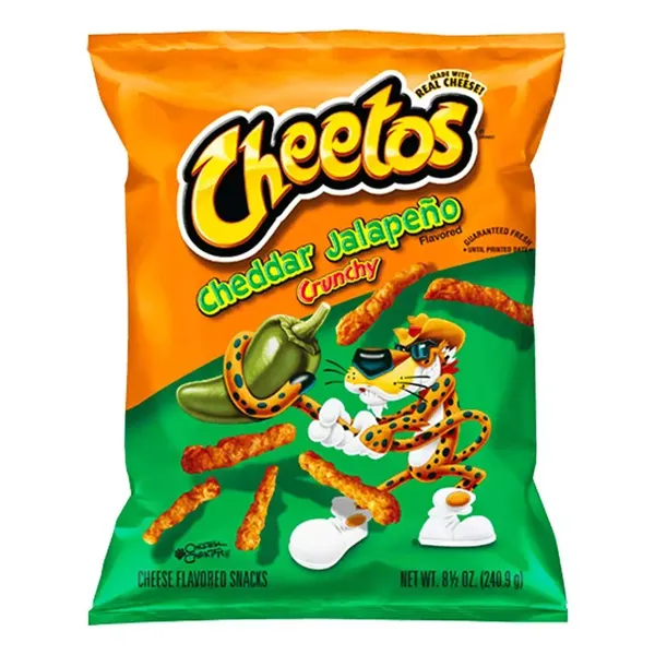 CHEETOS CHIPS STIX JALPENO CRUNCHY 226GM