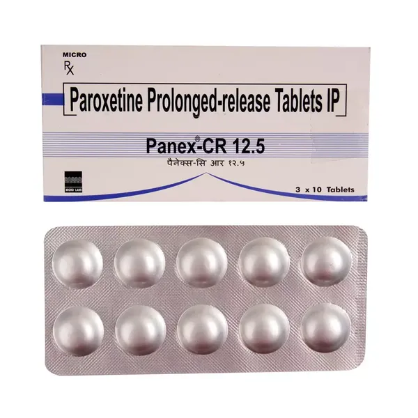 PANEX-CR 12.5MG 10TAB