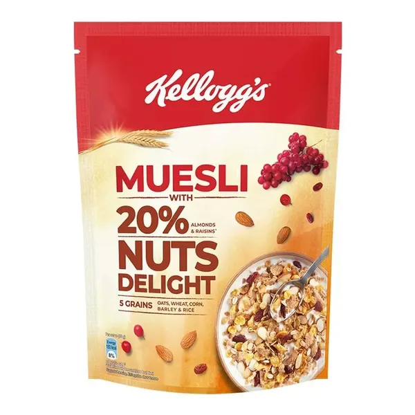 KELL MUESLI EXTRA NUTDELIGHT 500GM