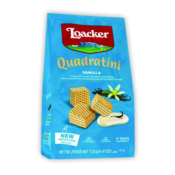 LOACKER BISC VANILLA 125GM