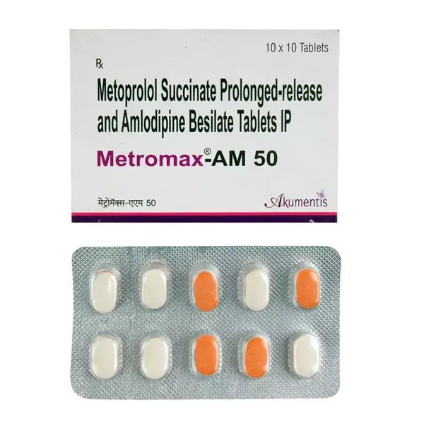 METROMAX-AM 50MG 10TAB