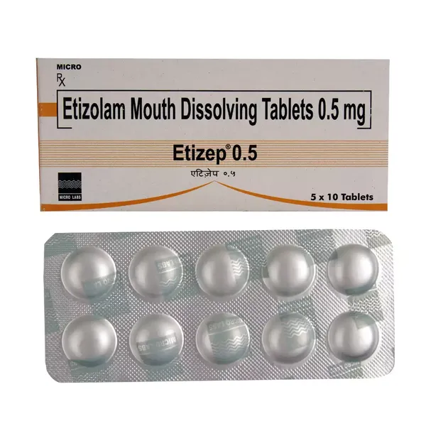 ETIZEP 0.5MG 10TAB