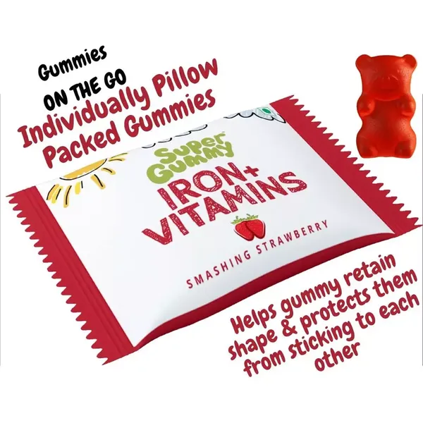 SUPER GUMMY IRON/VITAMINS 30CHEW
