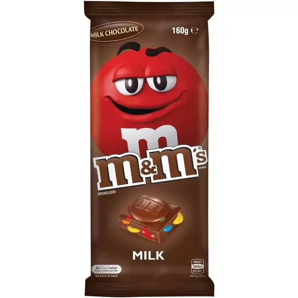 M&amp;M CHOC MILK 160GM