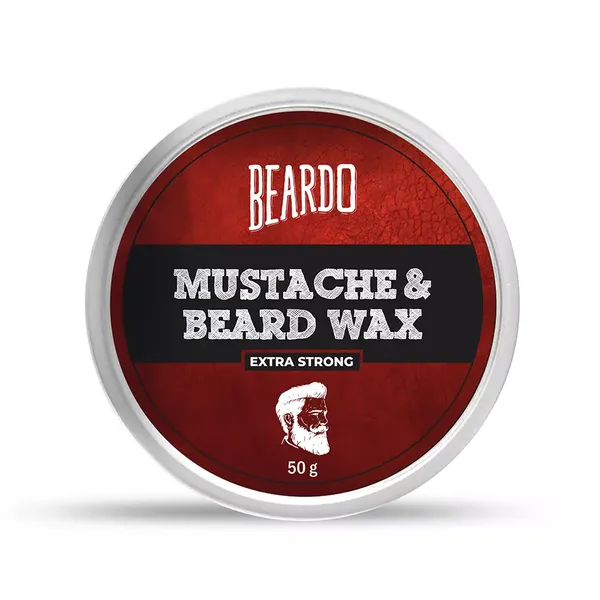 BEARDO HR/WAX MUSTACHE/BEARD 50GM
