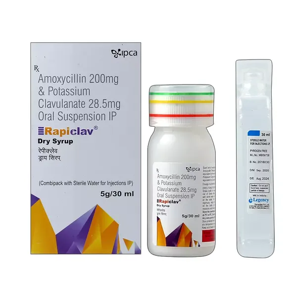 RAPICLAV DRY SYP 30ML